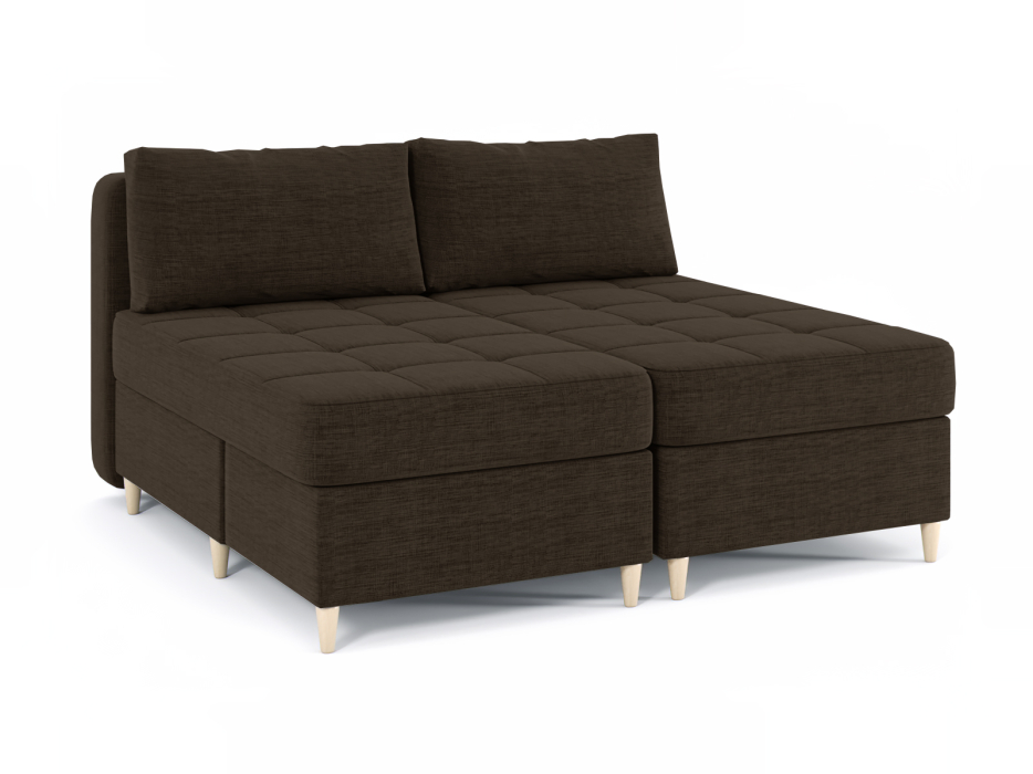 Диваны угловые в гостиную, Диван-кровать угловой Оливер 2 еврокнижка-трансформер, рогожка Люкс