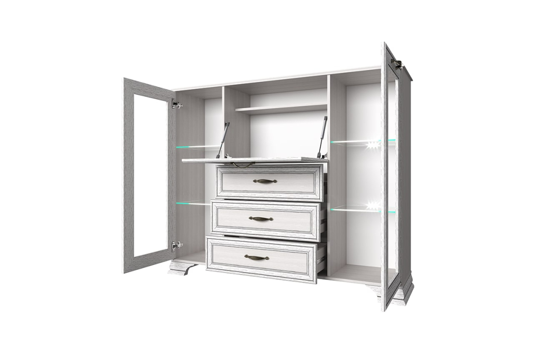 Комоды, Тумба 2V1D3S, TIFFANY