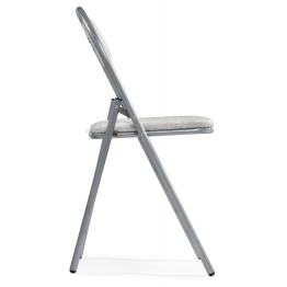 Стул Gikat белый мрамор/светлый мусс