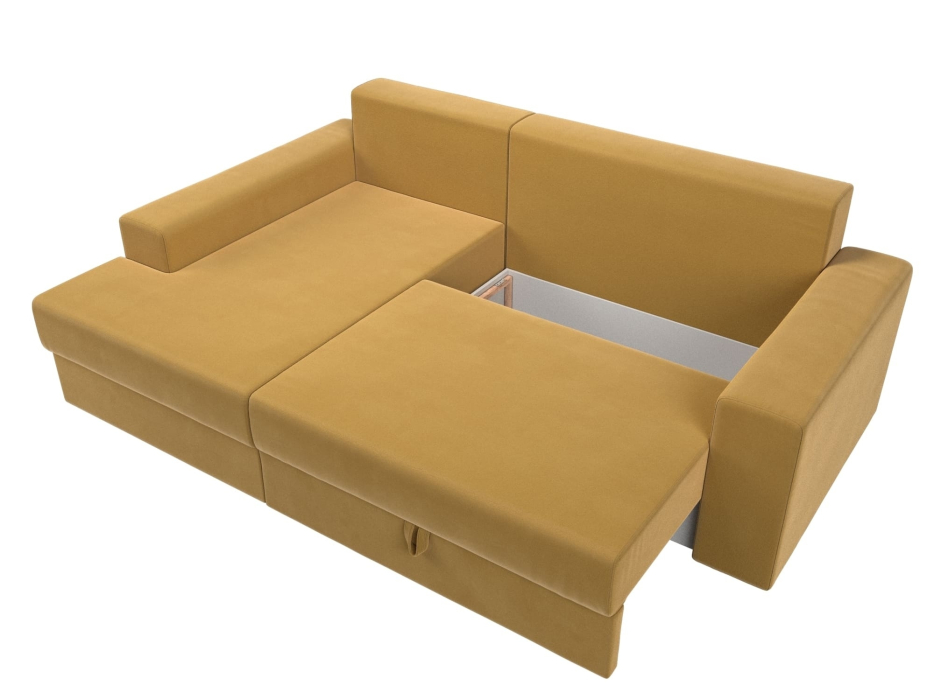 Диваны угловые, Диван угловой Мэдисон НПБ, микровельвет, левый угол