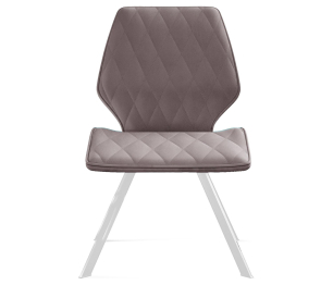 Стул DikLine 243 B03 поворотный (опоры белые)