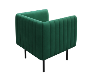 Кресло тканевое Рио, велюр