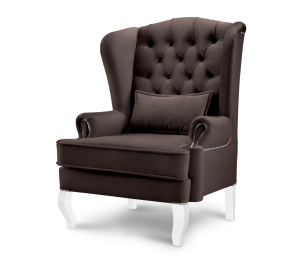 Кресло дизайнерскиое Лорд, микровелюр