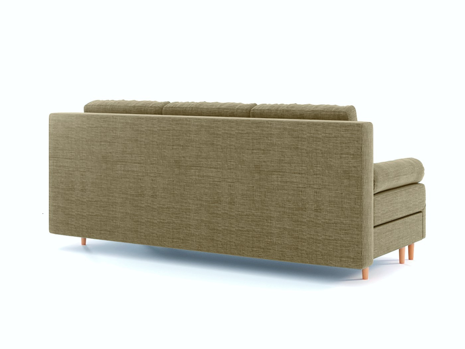 Диваны еврокнижки, Диван-кровать Белфаст без подлоктоников еврокнижка, рогожка