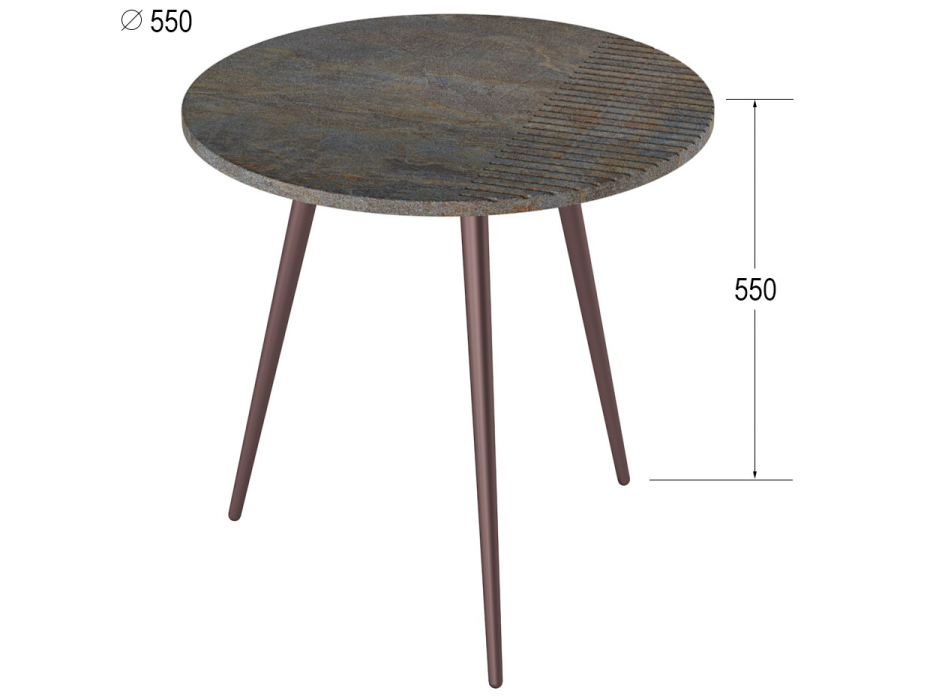 Журнальные столики, Стол журнальный Рикон Страйп