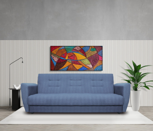 Диван-кровать Лира, астра, 140