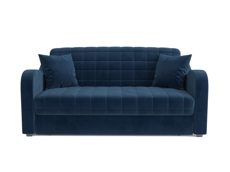 Диваны с ящиком для белья, Диван аккордеон Барон №4 ППУ 180х200 Велюр