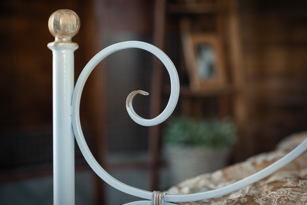 Кованые кровати, Кованая кровать Верона 1.4 с одной спинкой