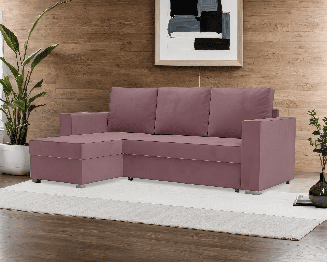 Диван угловой Рим (Велюр)