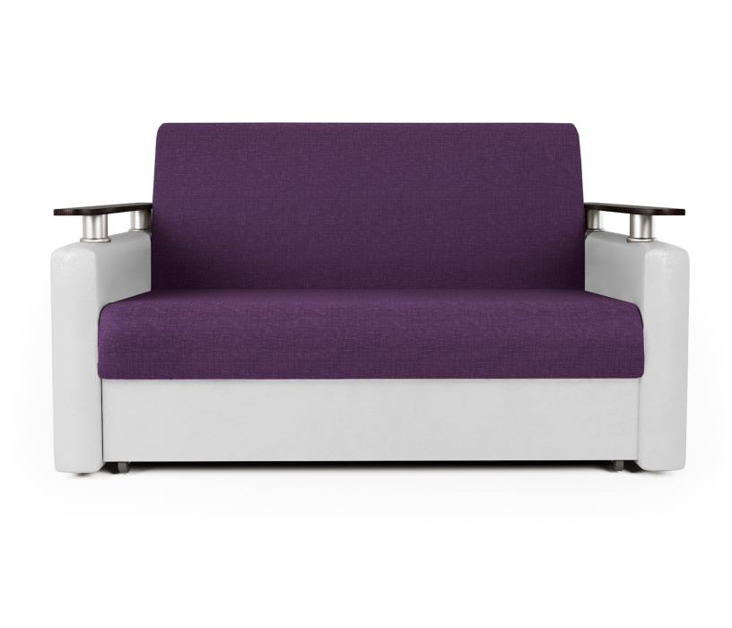 Диваны, Диван-кровать Шарм 140, рогожка/экокожа