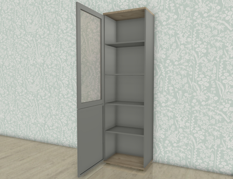 Шкафы одностворчатые, Модульная система Карина Шкаф ШК-1073