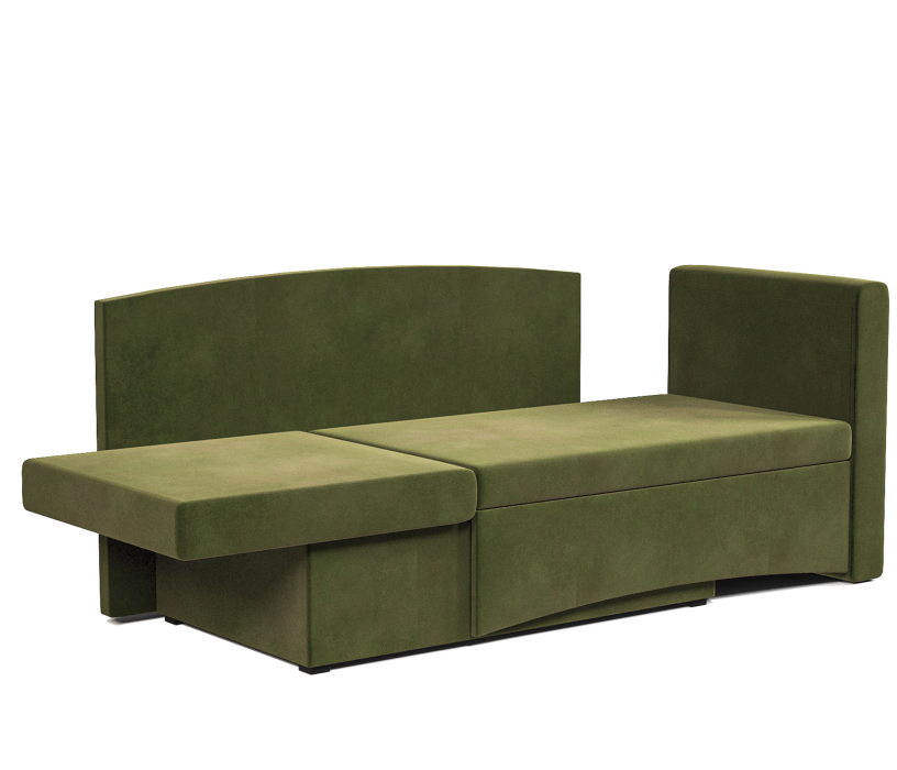 Диваны прямые кухонные, Кушетка Чарли велюр