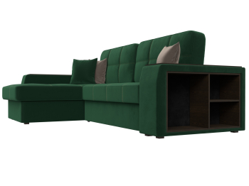 Угловой диван Брюссель левый угол, велюр