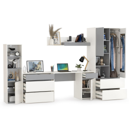 Полный набор мебели в молодёжную комнату Торонто № 01