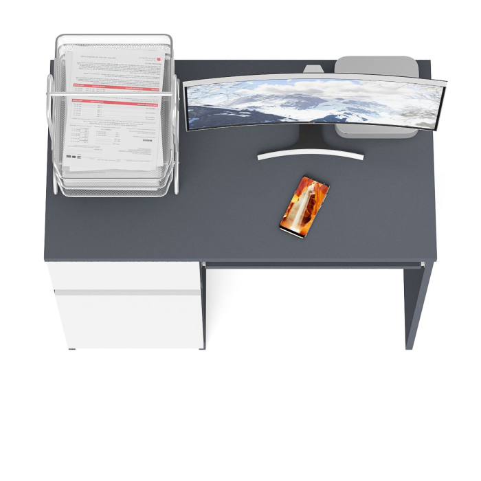 Детские столы, Стол компьютерный Мори МС-1 левый