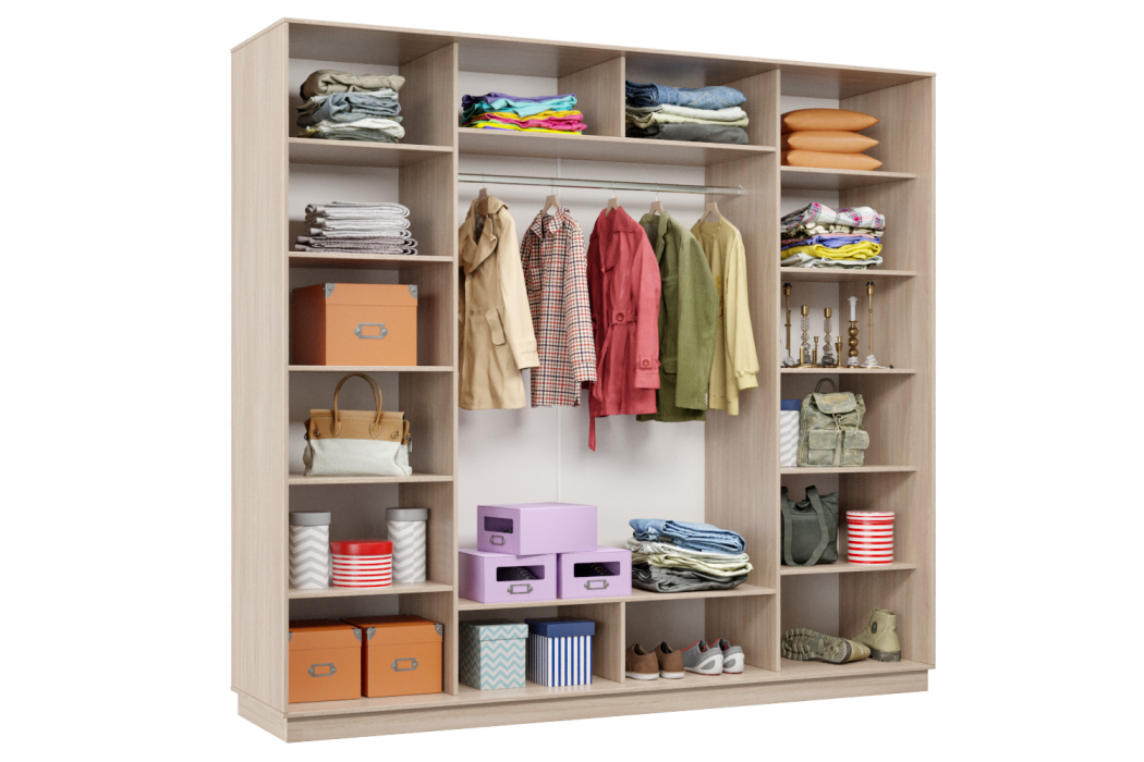 Шкафы-купе 3-х дверные, Шкаф-купе Премьер Лайт 60 (11;11;11) трехдверный