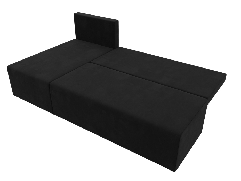 Диваны угловые в гостиную, Угловой диван Поло левый угол, микровельвет