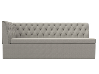 Диван кухонный Маркиз с углом слева, рогожка Амур