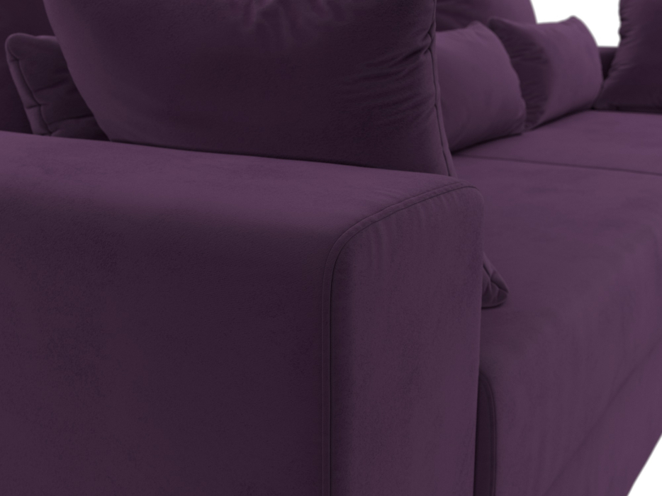 Диваны выкатные, Диван прямой Майами, велюр