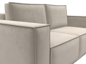 Диван прямой Куба мини, микровельвет