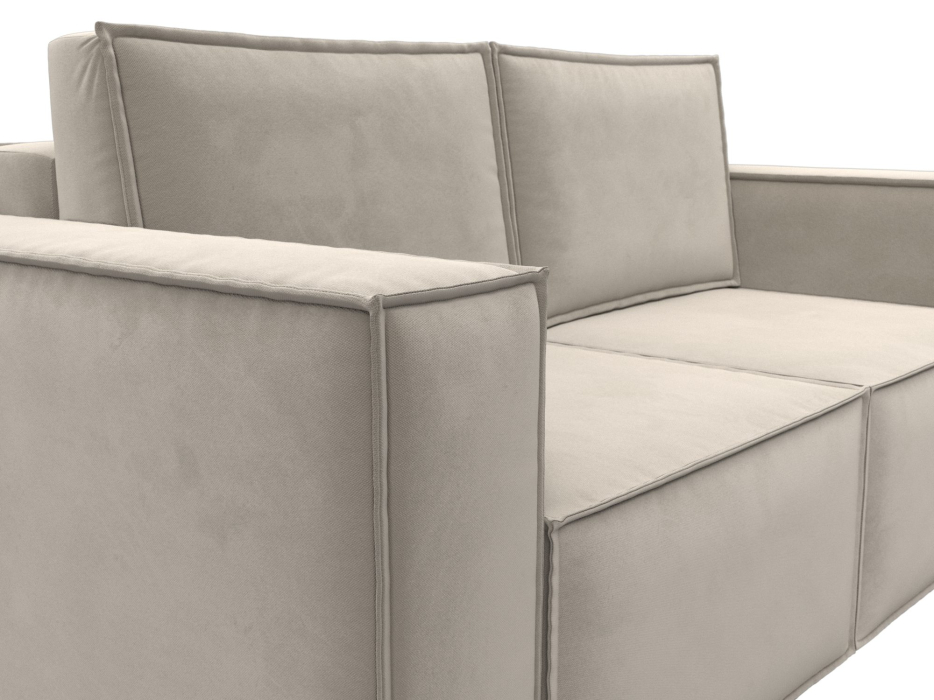 Диваны кровати со спальным местом, Диван прямой Куба мини, микровельвет