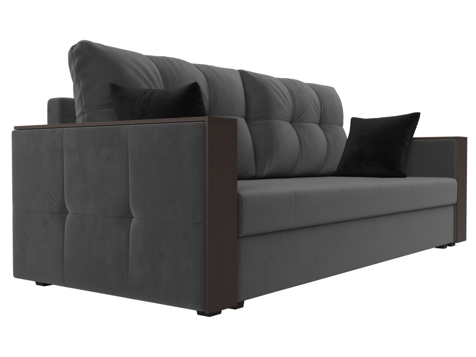 Диваны еврокнижки, Прямой диван Валенсия Лайт, велюр