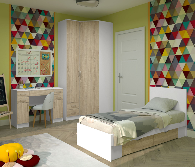 Для одежды, Шкаф Фреш угловой УФР 2-2