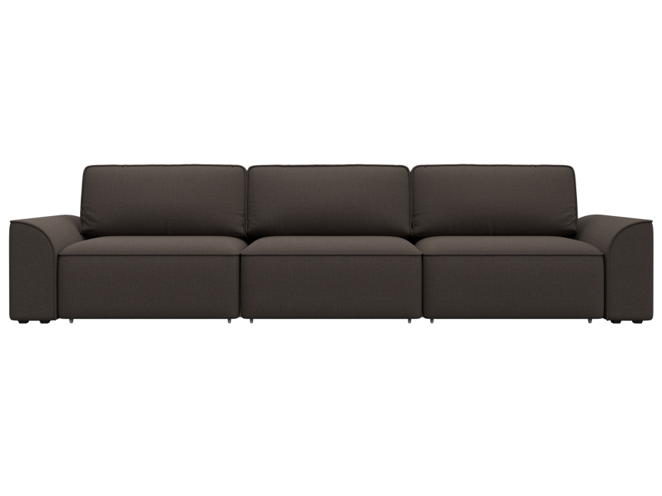 Диваны еврокнижки, Диван прямой Лига-048 НПБ Лонг, рогожка Амур