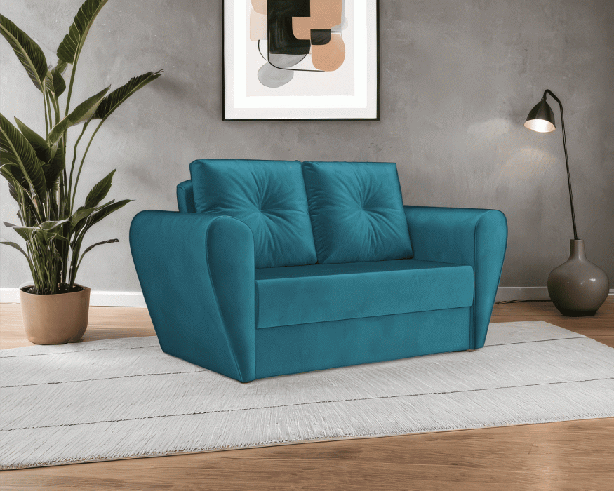 Диваны с ящиком для белья, Диван прямой выкатной Квартет (Бархат)