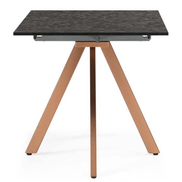 Обеденные столы, Деревянный стол Райн 116(160)x77 (медные ноги)