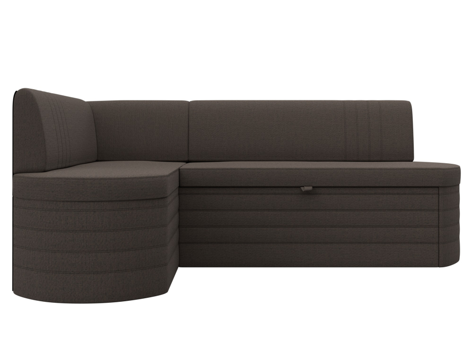 Кухонные уголки, Диван кухонный угловой Токио левый угол, рогожка Амур