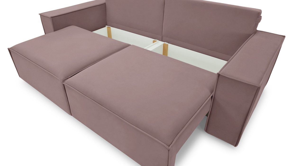 Диваны еврокнижки, Диван-кровать Софт 2, еврокнижка, велюр