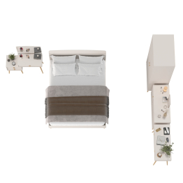 Спальня Афина с кроватью со спальным местом 1600х2000