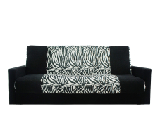 Диваны книжки, Диван- кровать книжка Честер зебра, 120, велюр