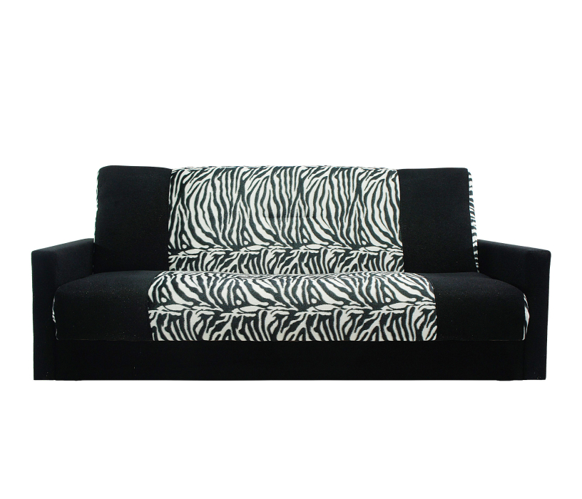 Диваны книжки, Диван- кровать книжка Честер зебра, 120, велюр