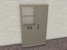 Шкафы распашные, Модульная система Грейс Шкаф ШК-5084  Гикори Джексон Светлый