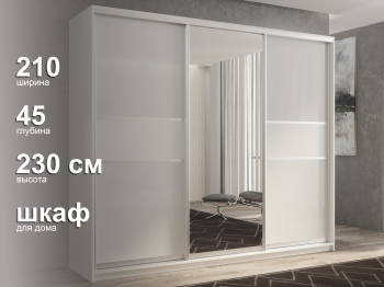 Шкаф-купе 3х дверный Кааппи 10 210х45