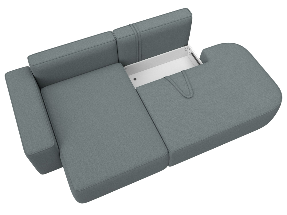 Диваны угловые в гостиную, Диван угловой Лига-065 угол левый, рогожка Амур