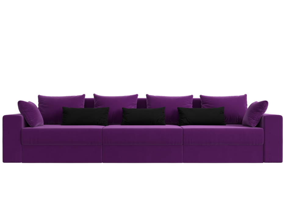 Офисные диваны, Диван прямой Майами Long, микровельвет