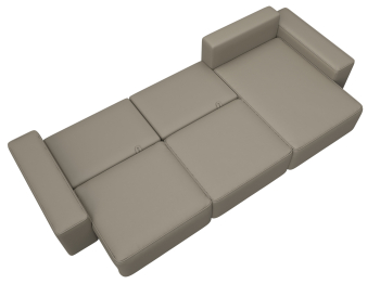 Диван угловой Лига-074 угол универсальный, экокожа GRIFON