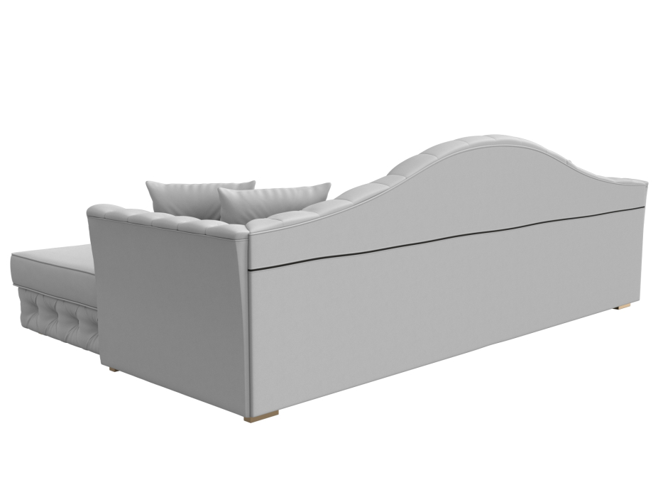 Диваны угловые в гостиную, Диван угловой Артис правый угол, экокожа