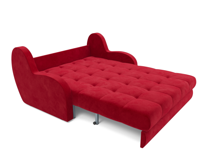 Диваны с ящиком для белья, Диван аккордеон Барон НПБ 140х200 Микровелюр