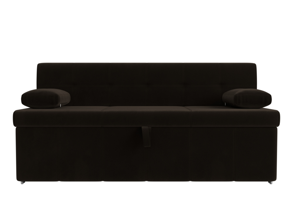 Диваны прямые кухонные, Кухонный прямой диван Лео, микровельвет