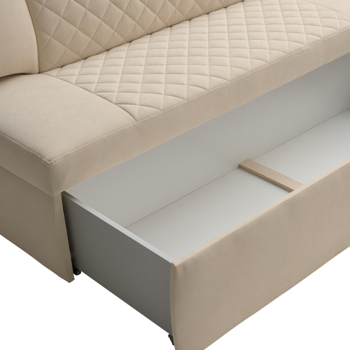 Диваны прямые кухонные, Прямой кухонный диван Тиан 183 ящик