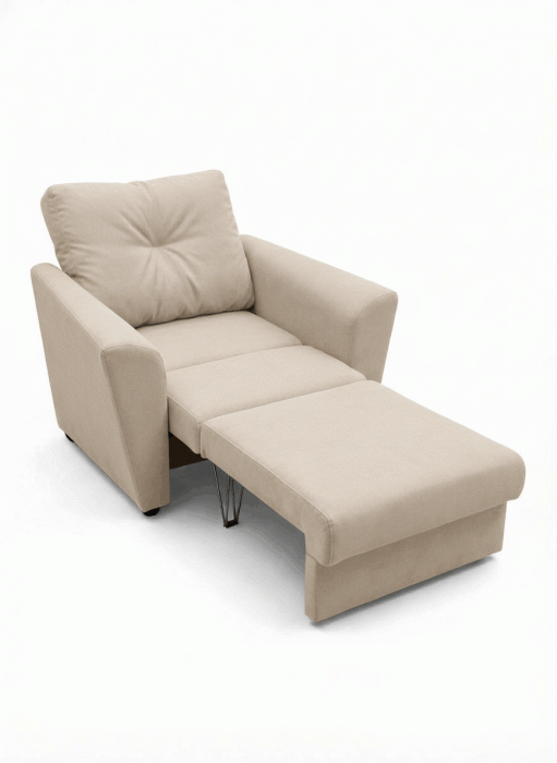 Мягкая мебель, Кресло Амстердам раскладное, велюр