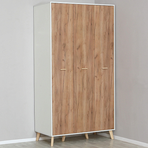 В детскую, Шкаф 3-х дверный Скандик