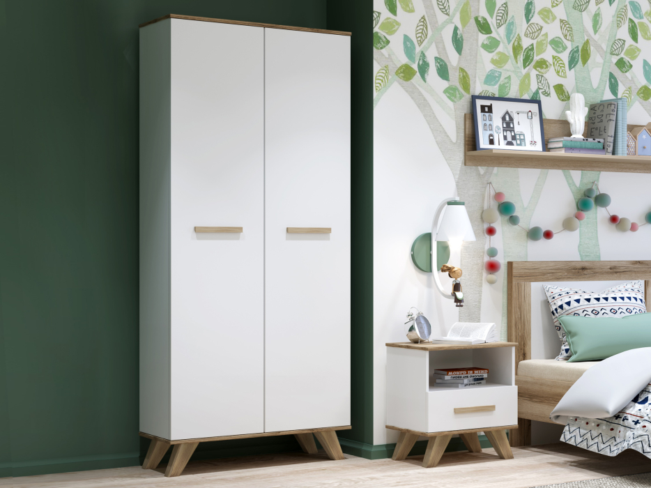В спальню, Шкаф для одежды 800 ВЕГА СКАНДИНАВИЯ