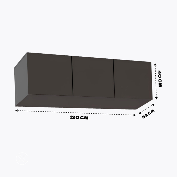 Шкафы распашные, Антресоль  Бостон 1200