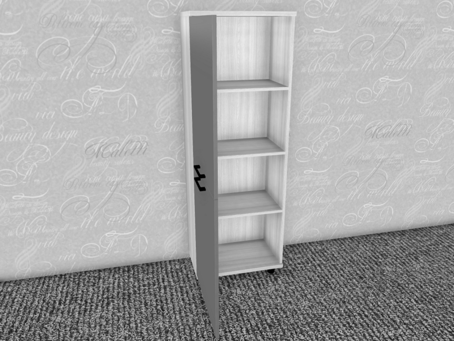 Шкафы пеналы, Модульная система Грейс Шкаф ШК-5087  Гикори Джексон Темный