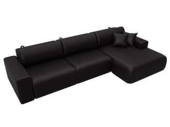 Диван угловой Лига-036 НПБ Классик Лонг правый угол, экокожа GRIFON